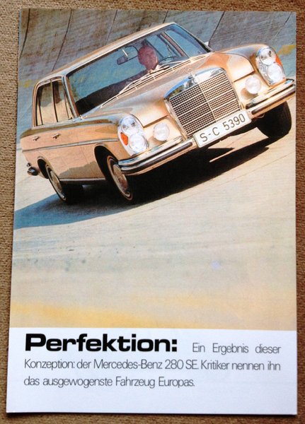 Perfektion: Mercedes 280 SE