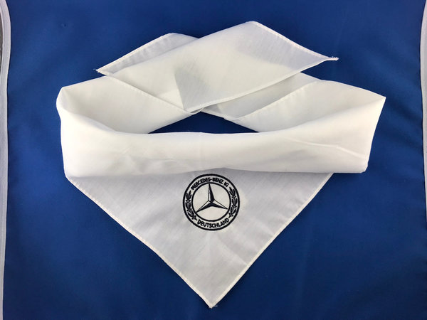 MBIG® Schal Halstuch Dreiecktuch Triangular Scarf Hundehalstuch Mercedes