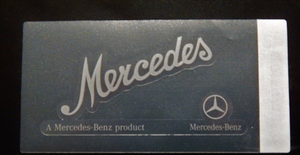 Mercedes Sticker Aufkleber Mercedes Benz Daimler geplottet